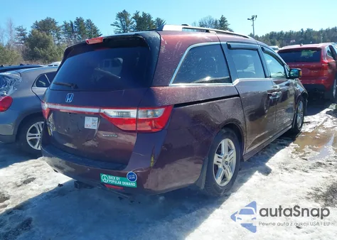 2012 Honda Odyssey Touring/Touring Elite from USA, damaged, VIN 5FNRL5H94CB067852